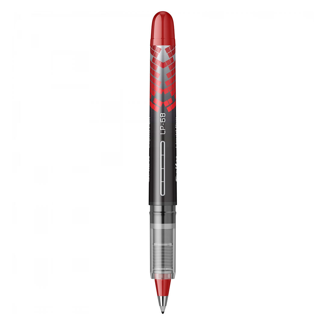 Scrikss LP-68 Red Liquid Pen – Box of 12