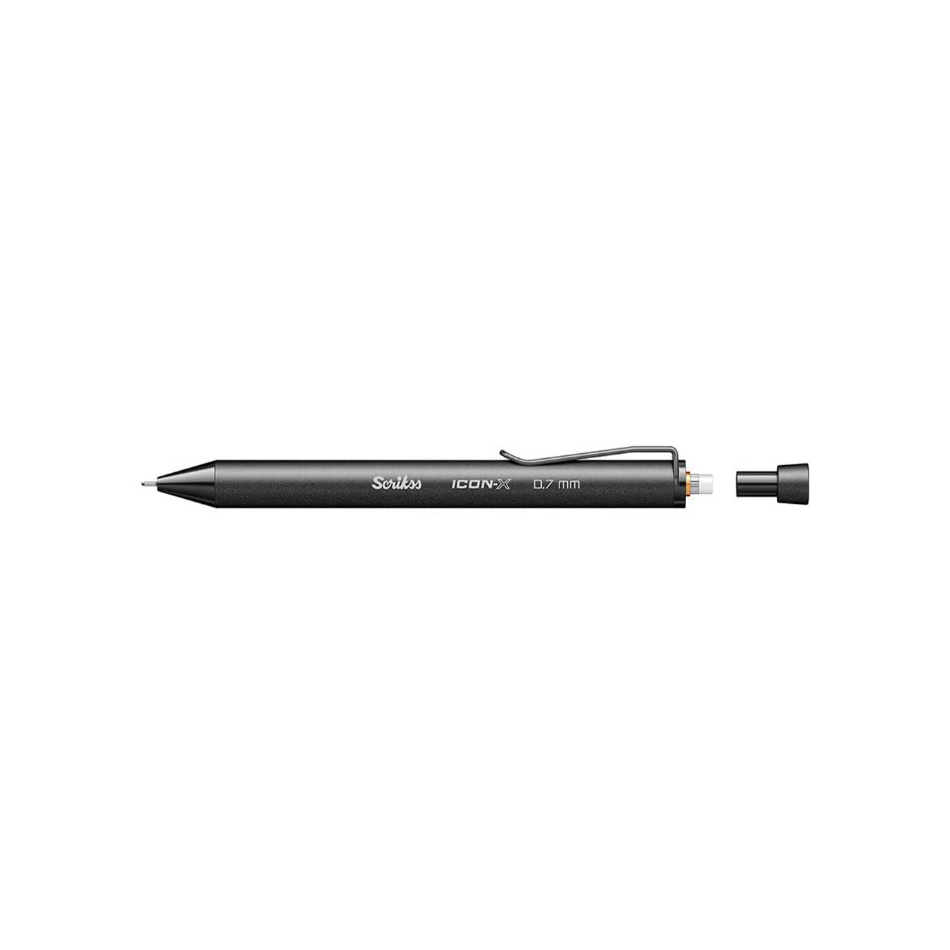 Scrikss | Mechanical Pencil | Icon-x | 0.7mm | Matte Black