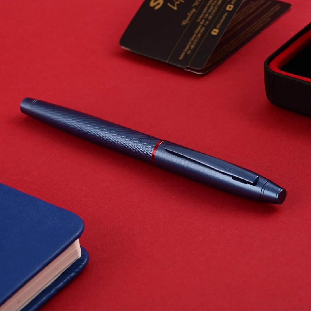 Scrikss Noble 35 Medium nib Fountain Pen - Blue