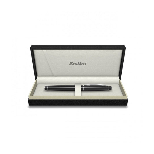Scrikss Noble 35 Rollerball Pen | Black CT