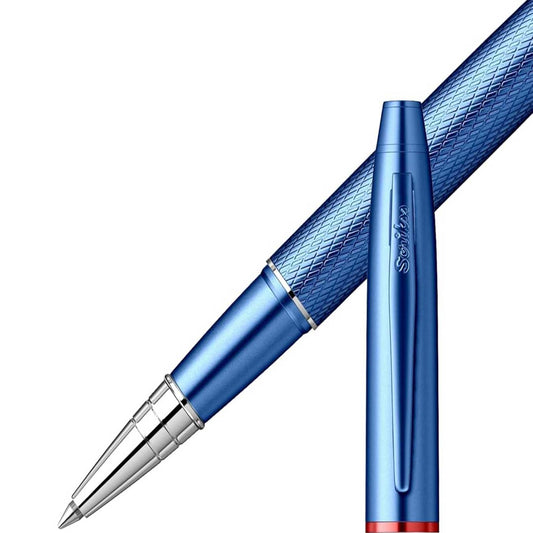 Scrikss | Noble 35 | Roller Ball Point Pen | Blue