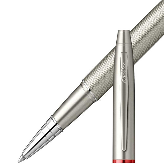 Scrikss | Noble 35 | Roller Ball Point Pen | Matte Titanium