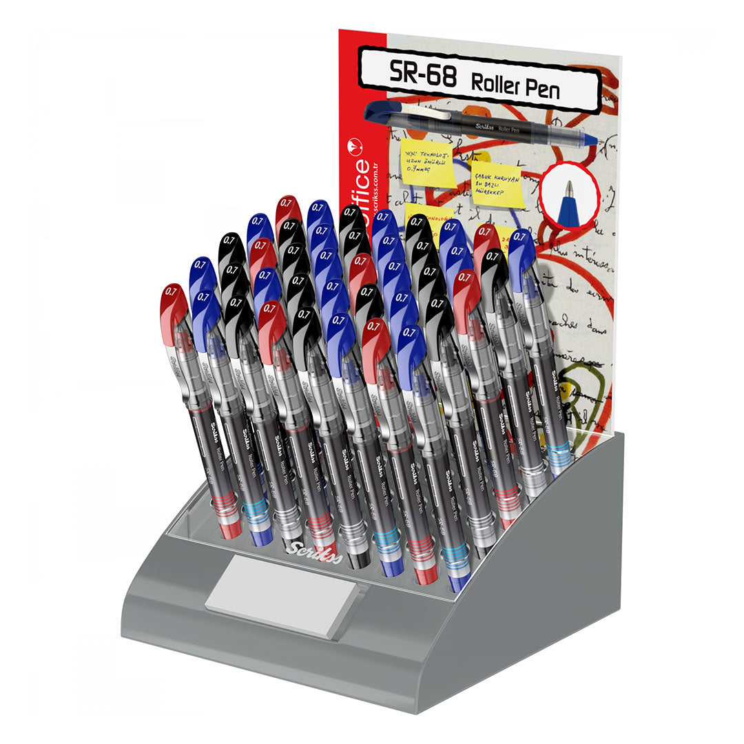 Scrikss SR-68 0.7mm Rollerball Pen | Red
