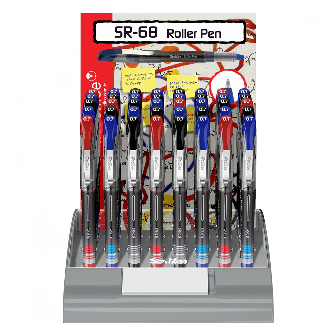 Scrikss SR-68 0.7mm Rollerball Pen | Red