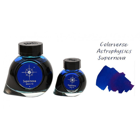 Colorverse | Season 2 | Astrophysics Series | Supernova (65ml) and (15ml) | Blue | 2 Bottle Set | Dye-Based Nontoxic - penpencilink