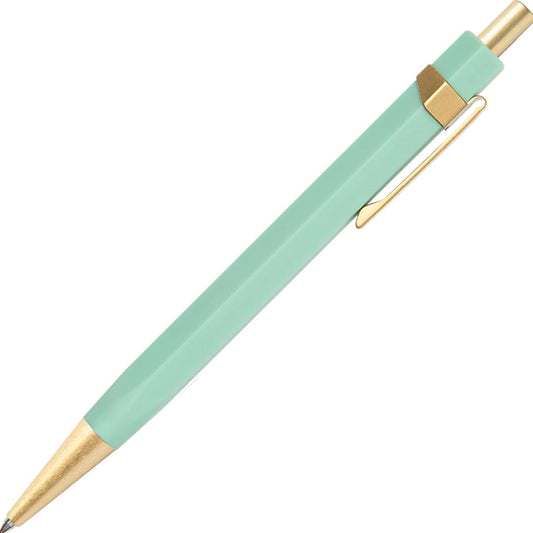 Ystudio Glamour Evolve Ocean Sustainable Ballpoint Pen in Teal Green