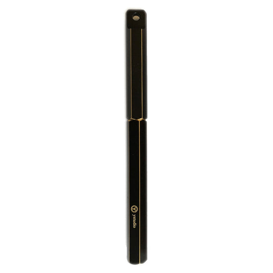 Ystudio Classic Revolve Portable Fountain Pen – Black Metal (Medium Nib)