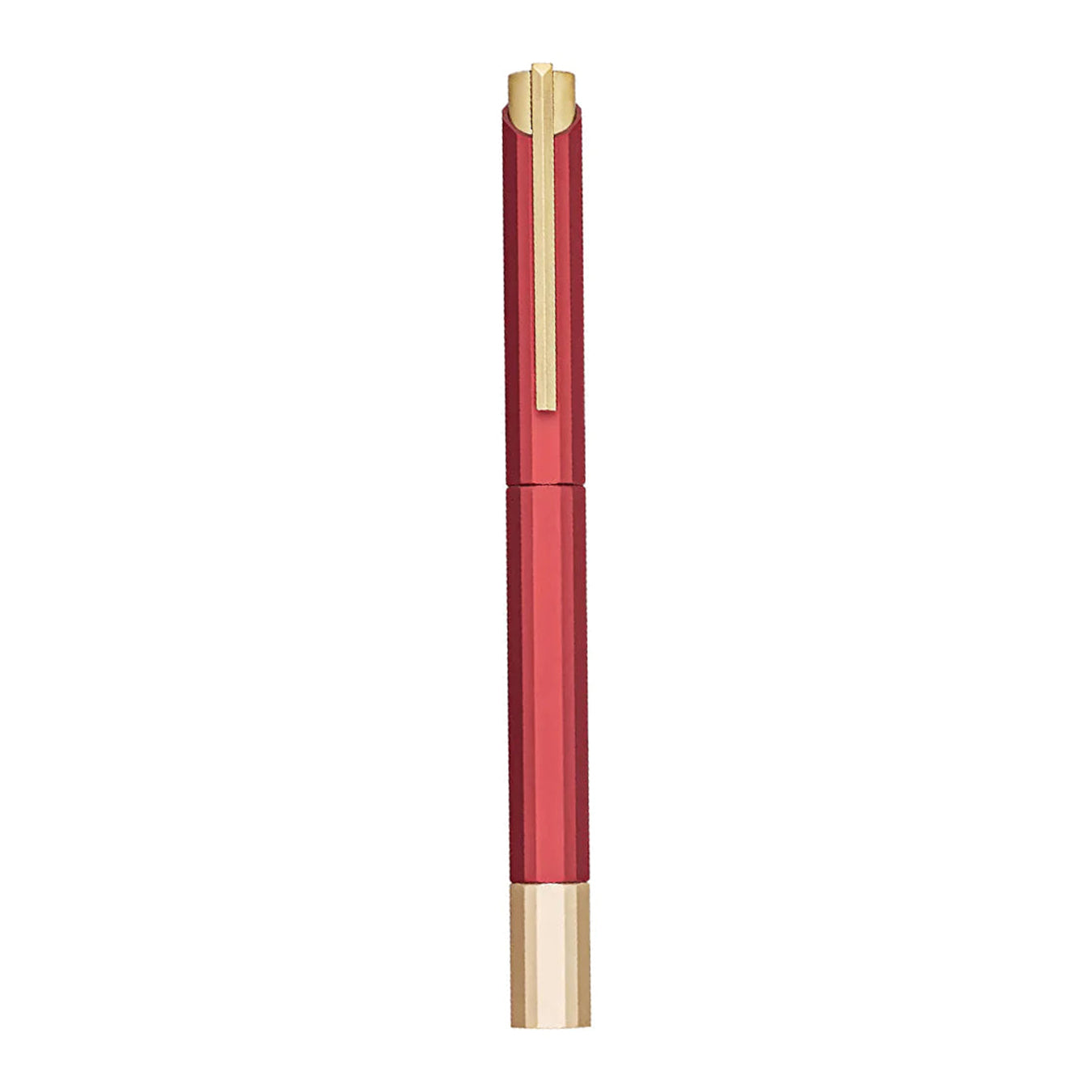 Ystudio Glamour Evolve - Bihex Rollerball Pen | Marsala Red