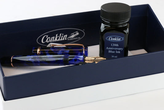 Conklin Duraflex 120th Anniversary Fountain Pen OmniFlex Nib (Limited Edition)